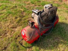 Clarke Boxer Air 3hp 150l air compressor, single phase, no plug