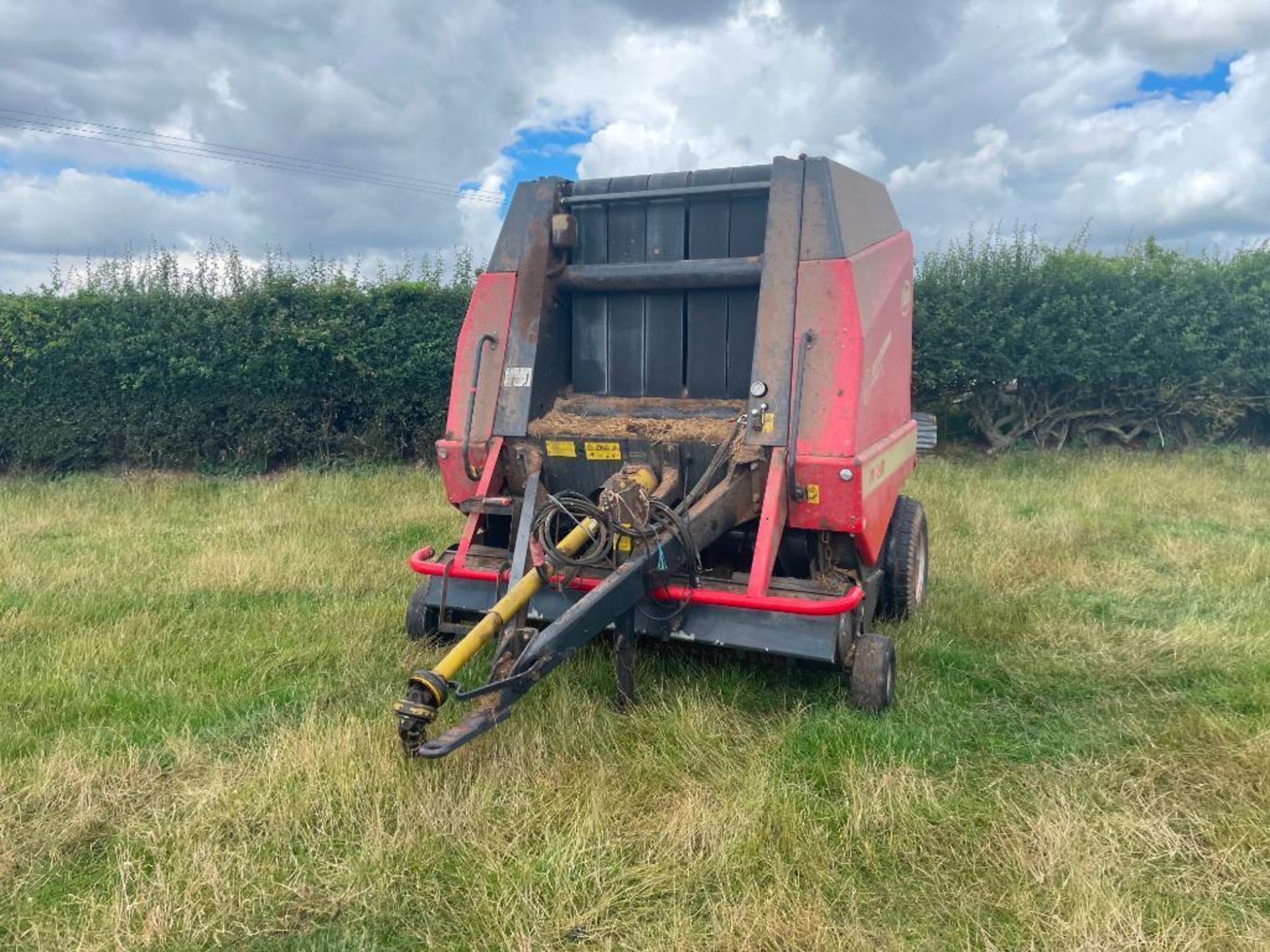 Vicon RV1601 Progressive Density Plus round belt baler on 15.0/55-17 wheels and tyres. Serial No: WD - Image 22 of 24