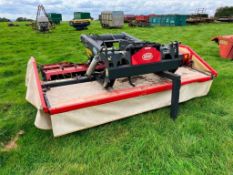 Vicon FMT3001 3m front mounted mower conditioner with Accord quick release coupler. Serial No: 27445