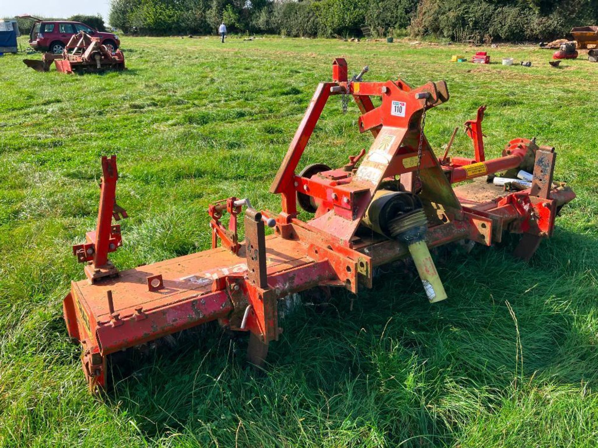 Ferrag Rau Rototiller RDL30 3m rotavator, linkage mounted with rear A-frame. Serial No: 25462 - Image 6 of 6