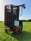 Opico 380GT gas 8t grain drier. C/W Operators manual