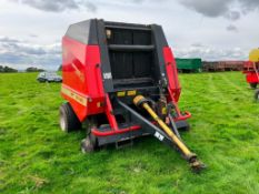 Vicon RV1601 Progressive Density Plus round belt baler on 15.0/55-17 wheels and tyres. Serial No: WD