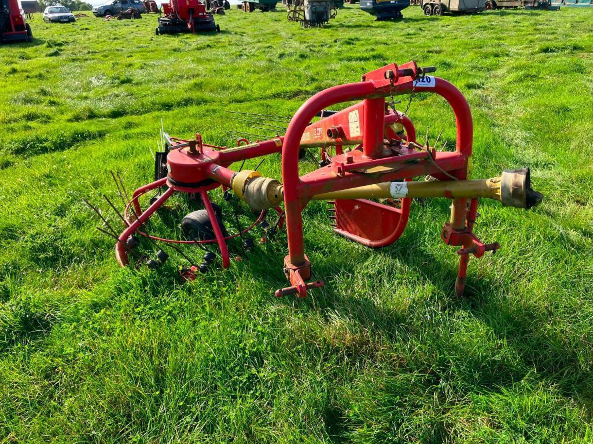 2009 Mesko-Roll Z275 twin rotor haybob, linkage mounted. Serial No: 09535 - Image 9 of 9