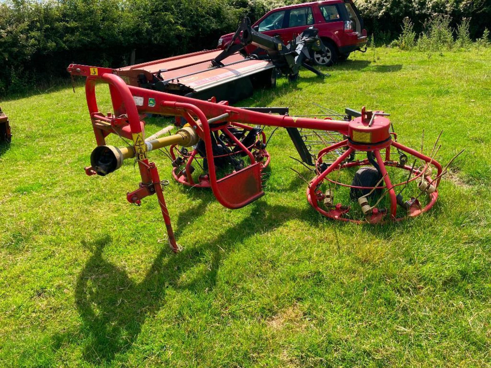 2009 Mesko-Roll Z275 twin rotor haybob, linkage mounted. Serial No: 09535 - Image 6 of 9