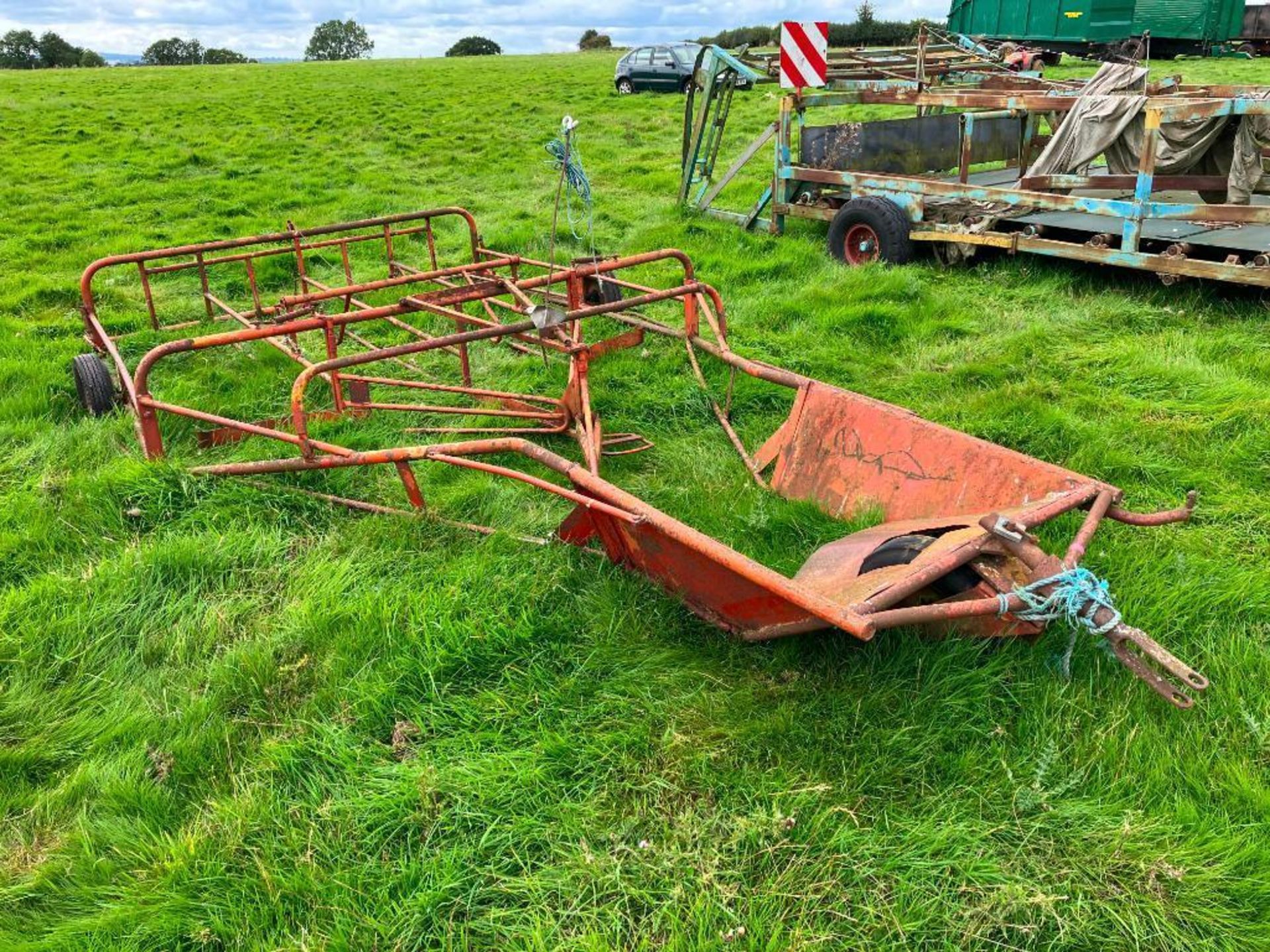 Browns flat 8 bale sledge