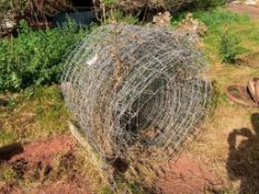 Roll fencing wire