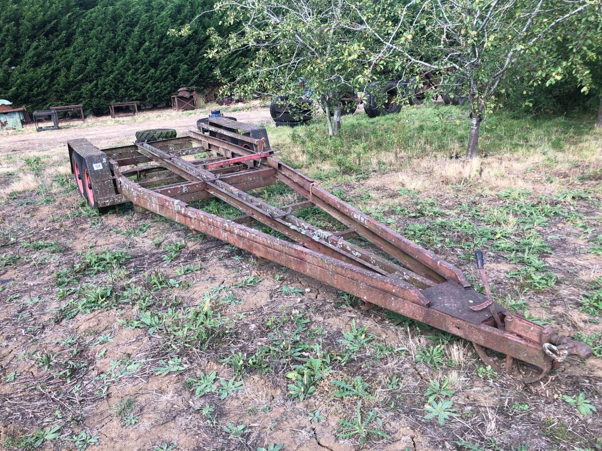 Twin axle boat trailer - Image 2 of 3