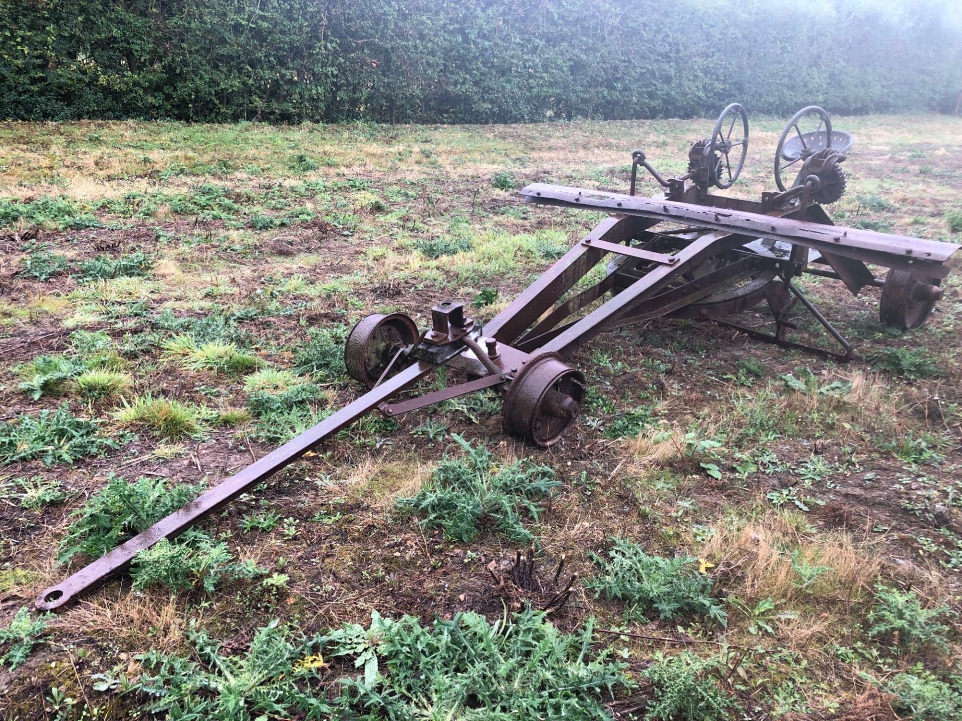 Trailed grader, spares or repair - Image 2 of 3