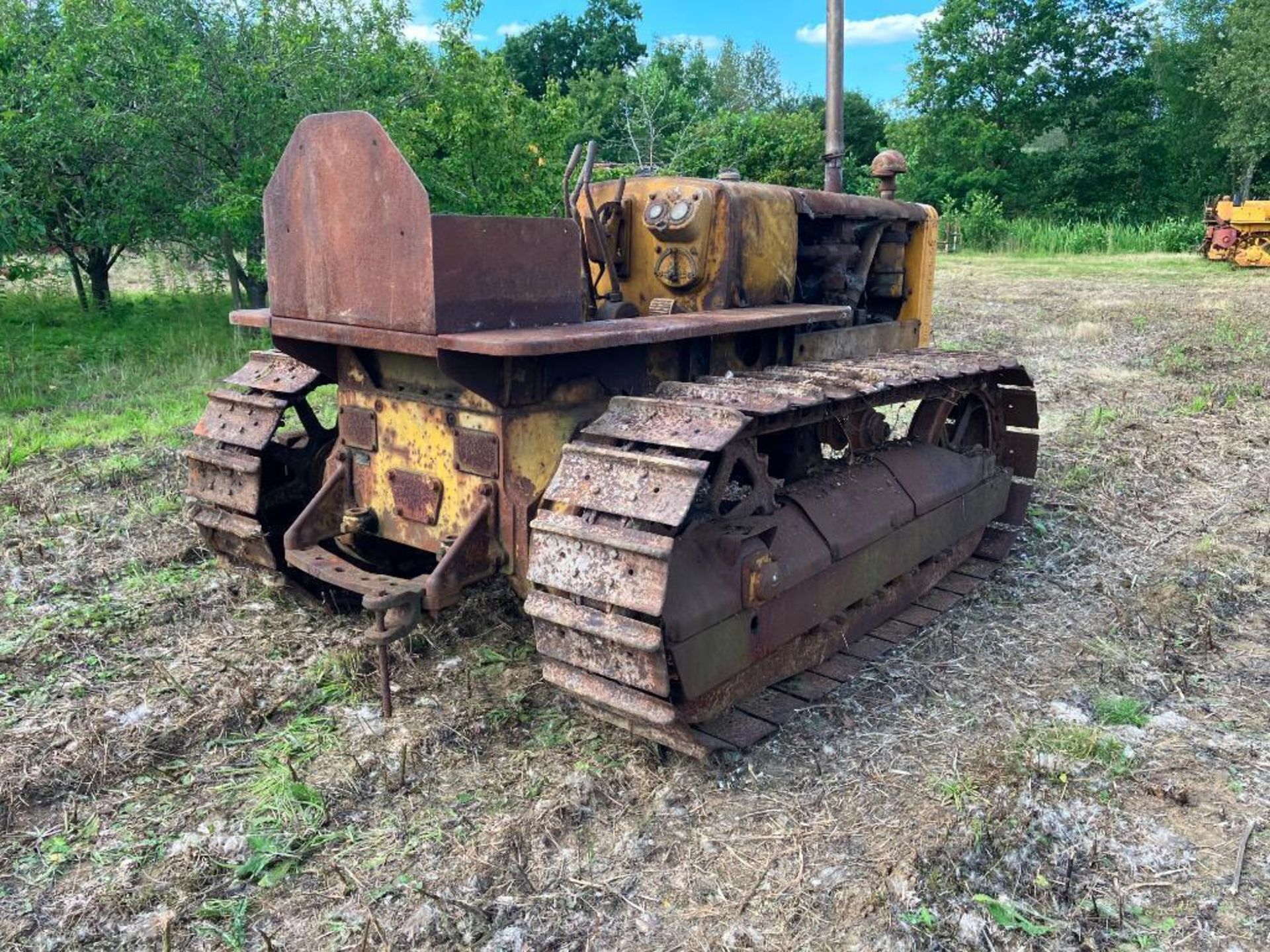 1939 Caterpillar R4 metal tracked crawler with 16" tracks and swinging drawbar. Serial No: 6G1021WS - Image 14 of 14