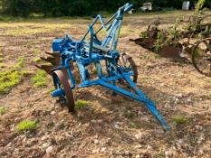 Ransomes 3f conventional plough, trailed