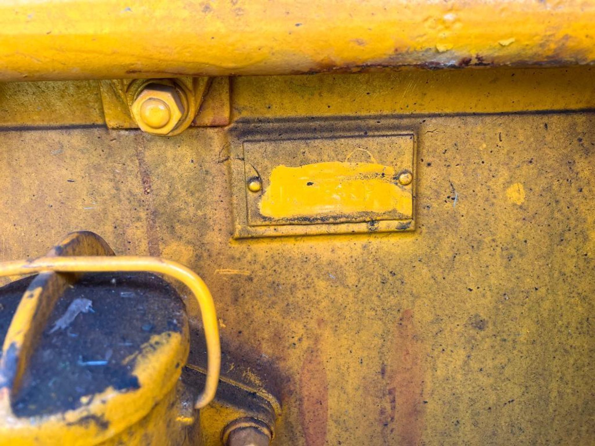 1937 Caterpillar 22 metal tracked crawler with 10" tracks, petrol engine and swinging drawbar. Seria - Image 8 of 10