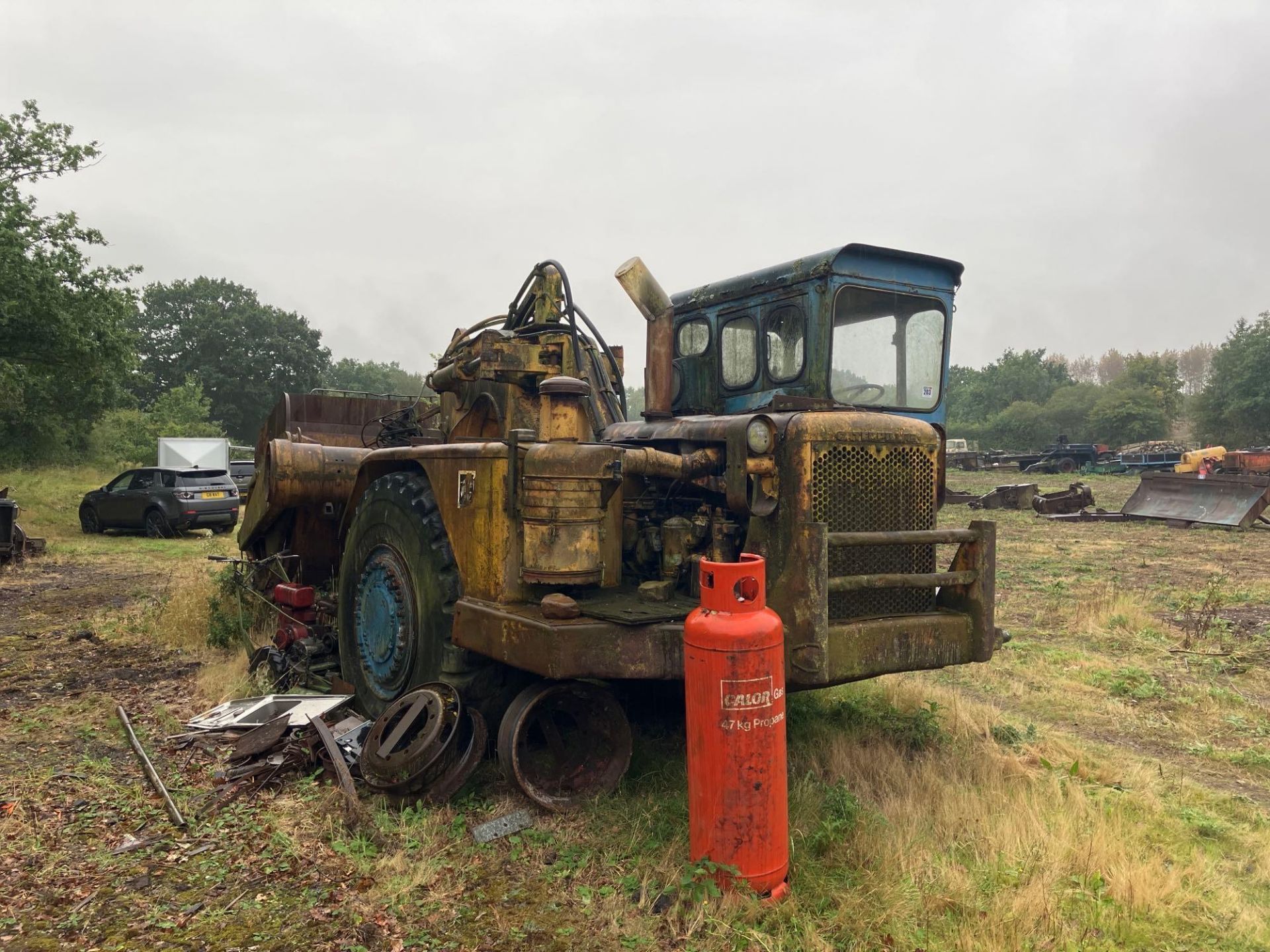 Caterpillar 619C self propelled scraper on 26.5-29 wheels and tyres. Serial No: 62F360 - Image 4 of 6