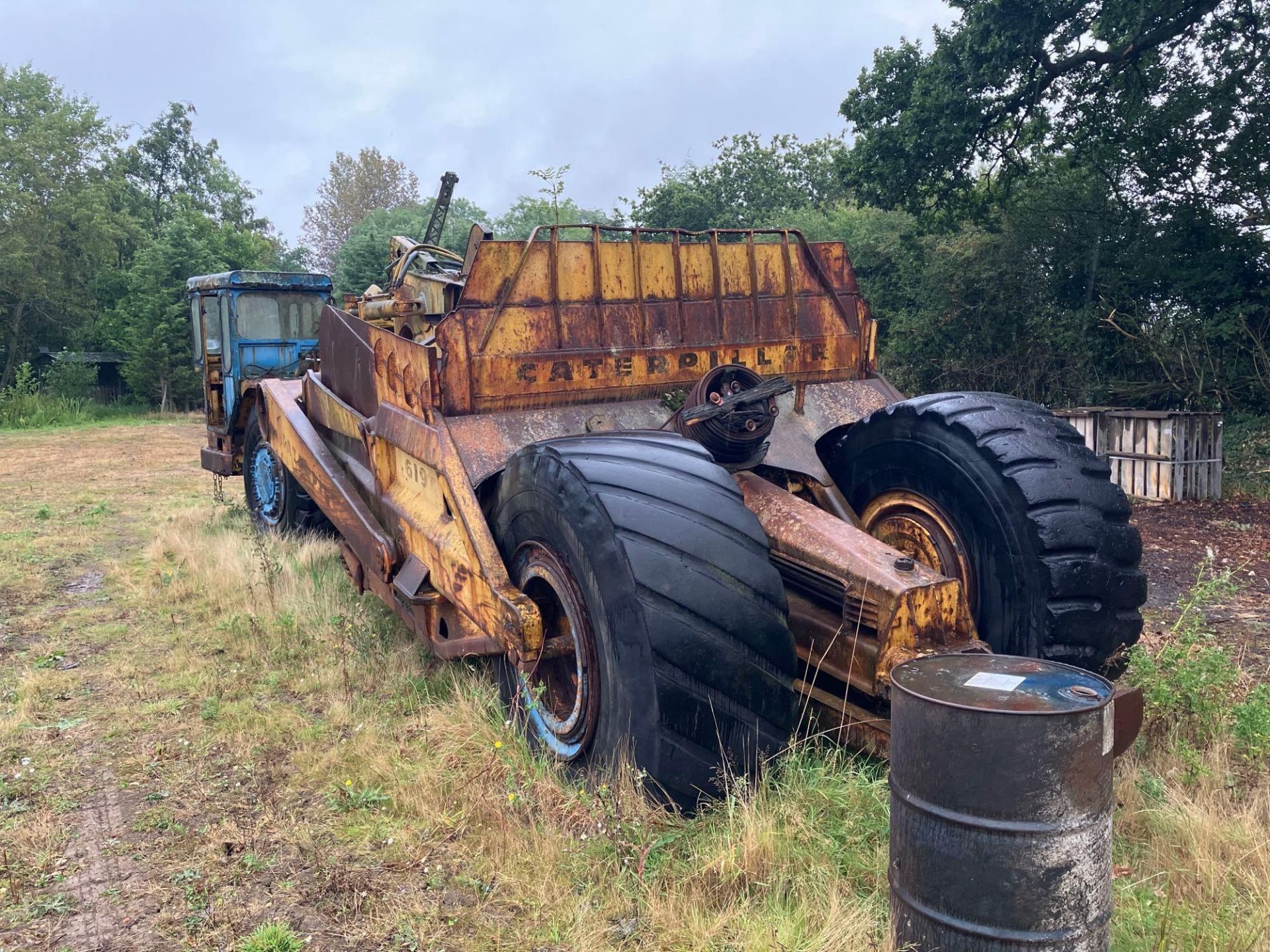 Caterpillar 619C self propelled scraper on 26.5-29 wheels and tyres. Serial No: 62F360 - Image 6 of 6