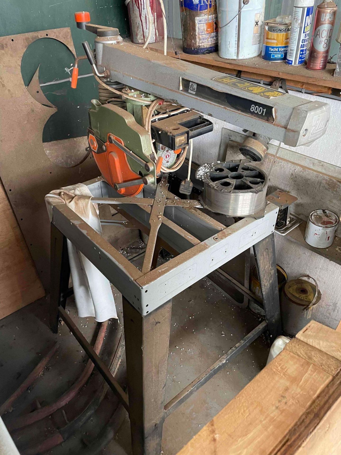 ELU table saw. Sold in situ, buyer to remove