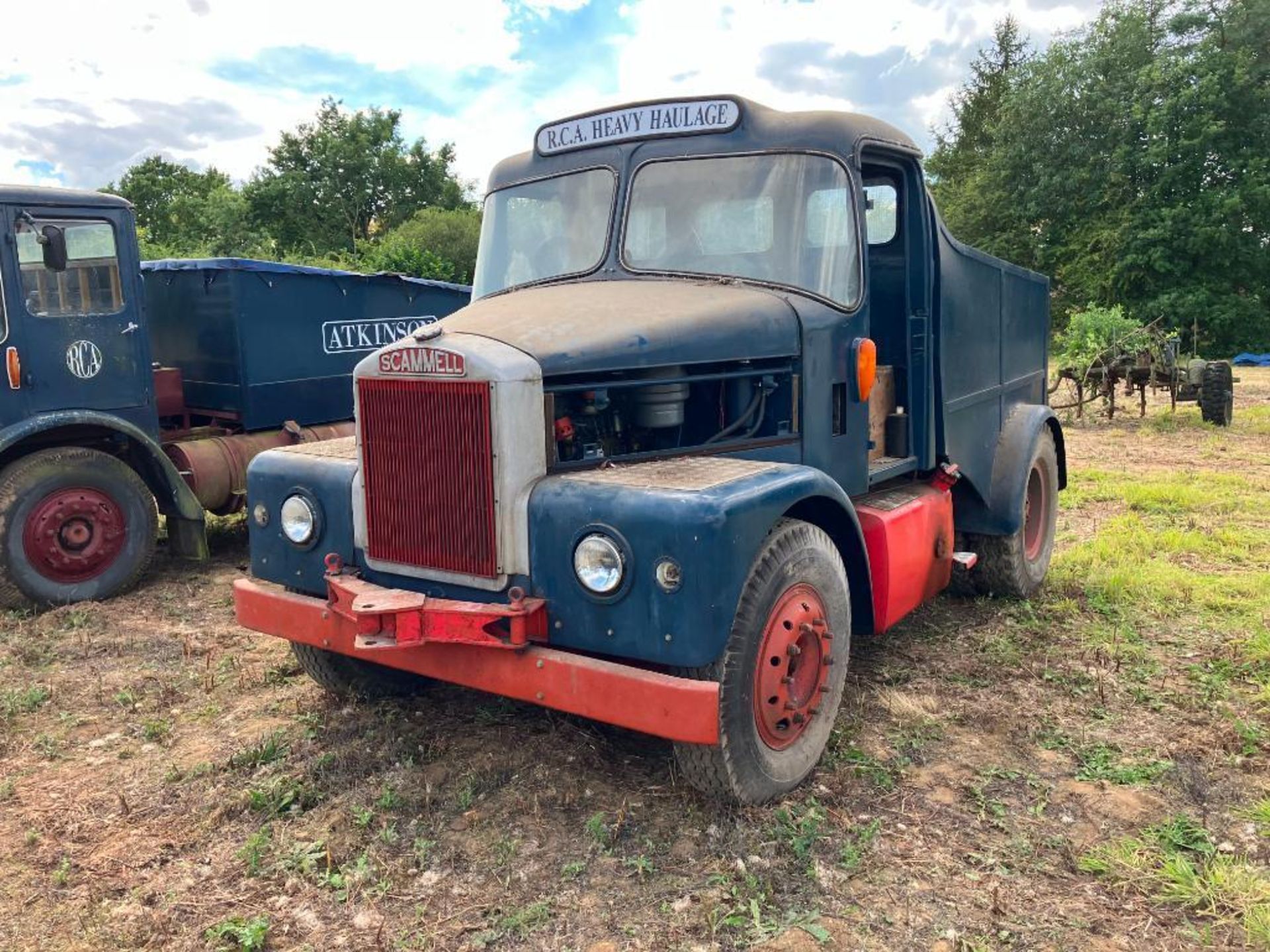 Scammell Highwayman heavy haulage lorry with Gardner engine on 10.0R20 front and 11.0R20 rear wheels - Image 4 of 13