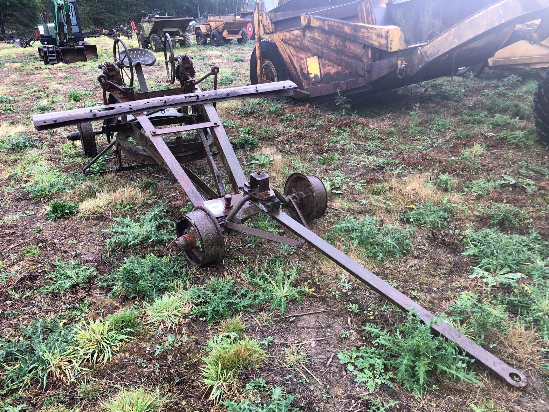 Trailed grader, spares or repair