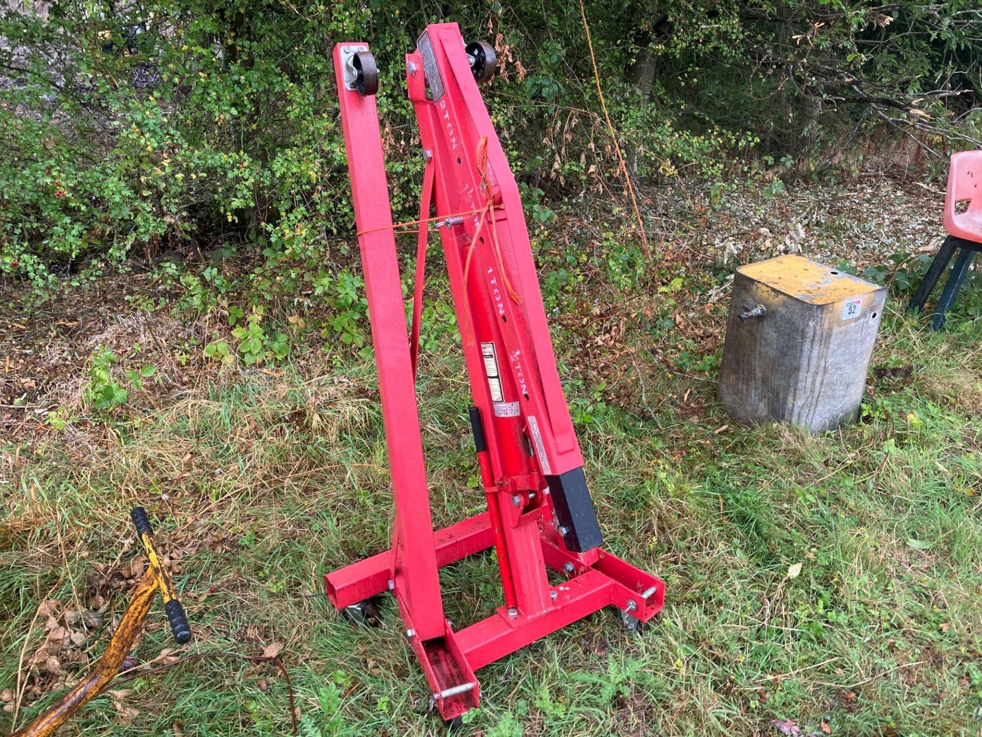 Workshop crane, 2t folding