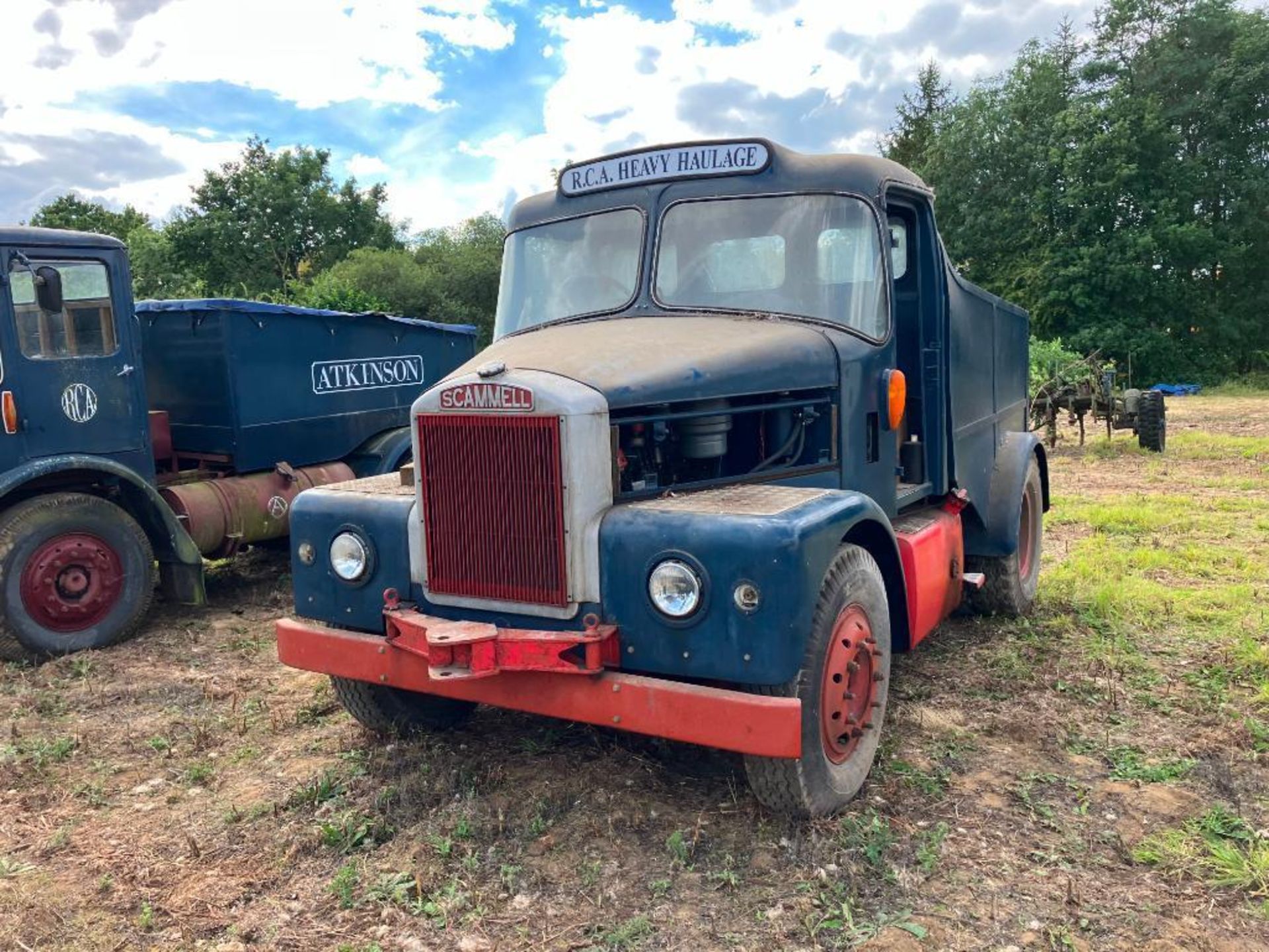 Scammell Highwayman heavy haulage lorry with Gardner engine on 10.0R20 front and 11.0R20 rear wheels - Image 6 of 13