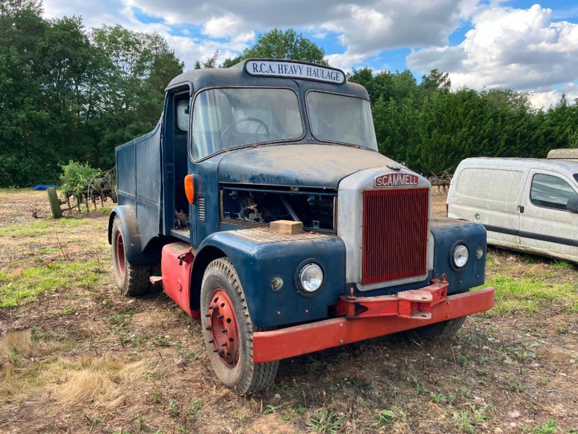 Scammell Highwayman heavy haulage lorry with Gardner engine on 10.0R20 front and 11.0R20 rear wheels - Image 7 of 13