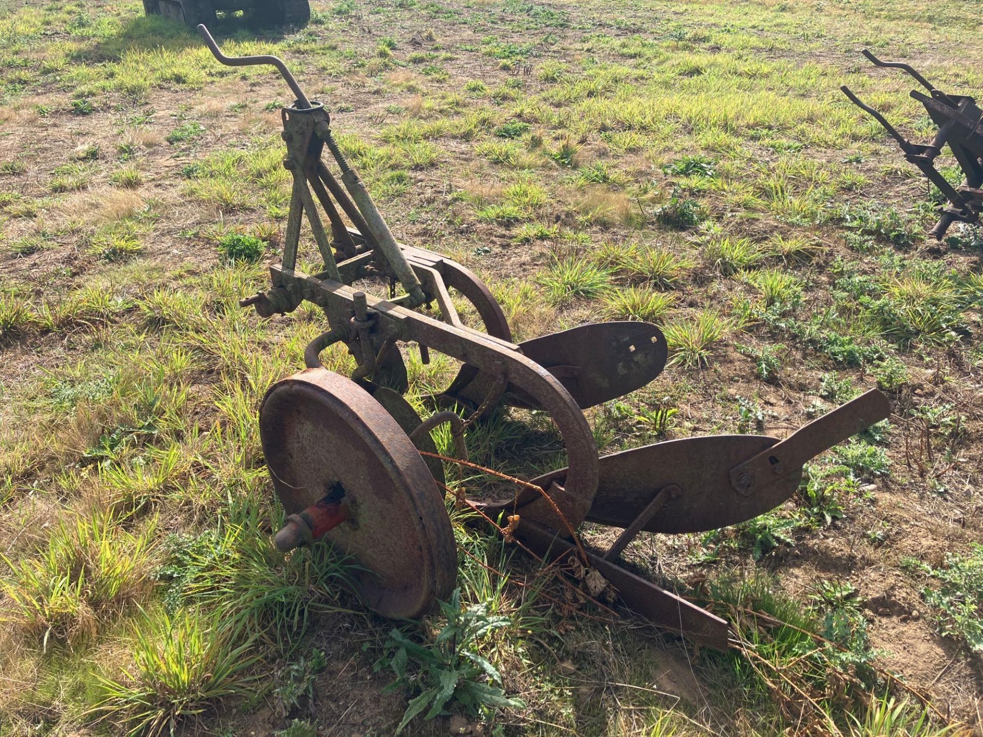 Ransomes 2f conventional plough, linkage mounted - Image 3 of 4