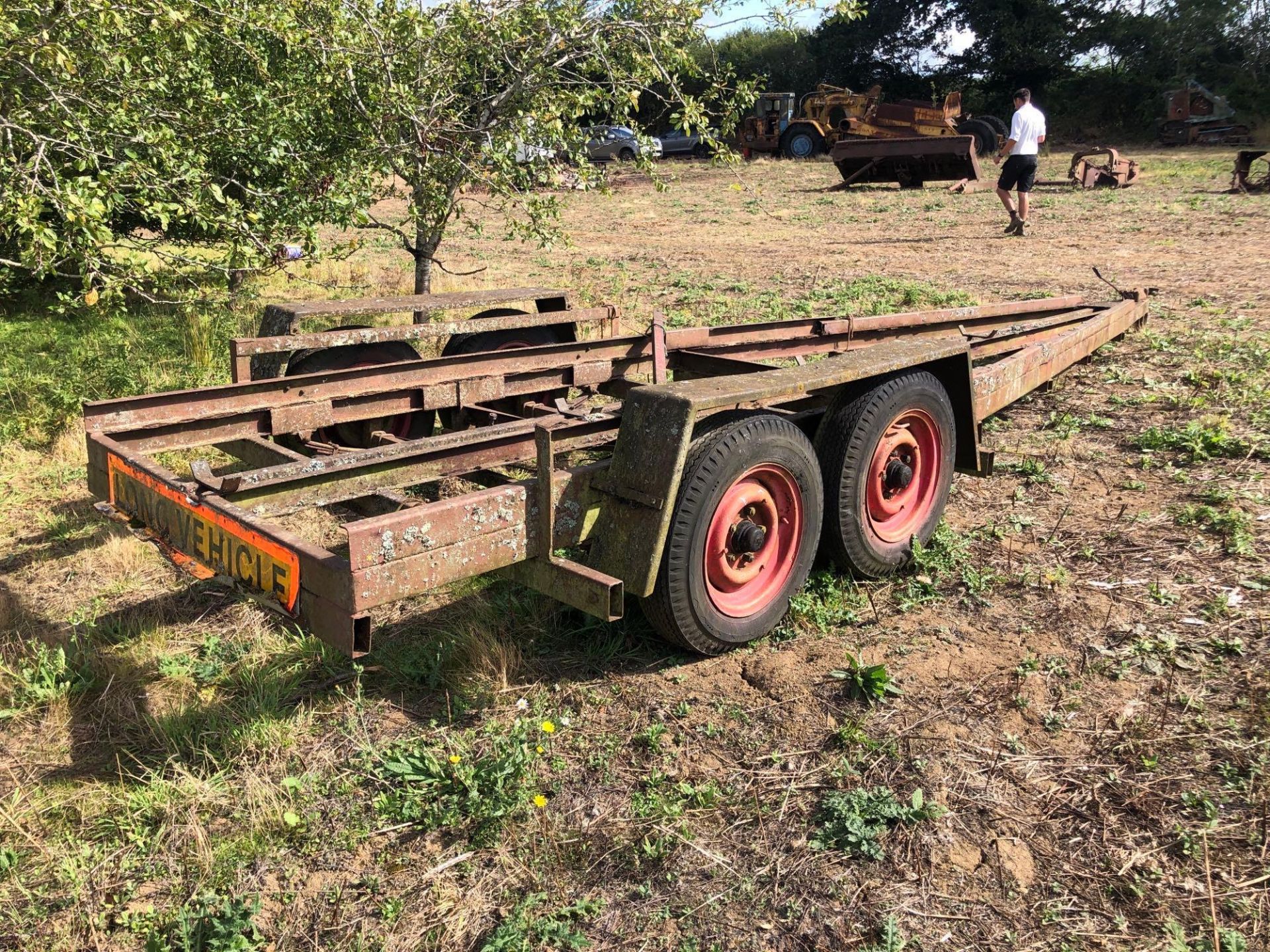 Twin axle boat trailer - Image 3 of 3