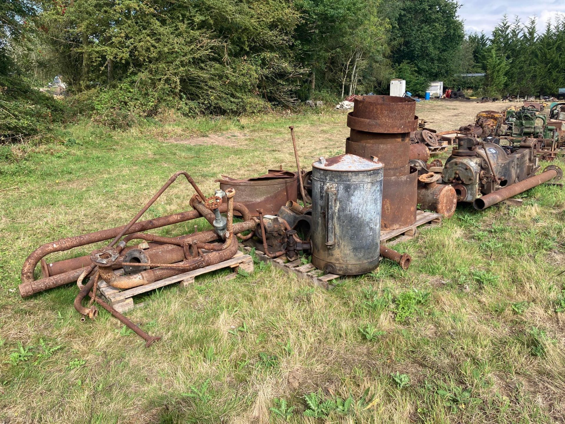 Crossley O120 45/51hp stationary engine. Serial No: 99197. NB: Assembly and start instructions in of - Image 9 of 9