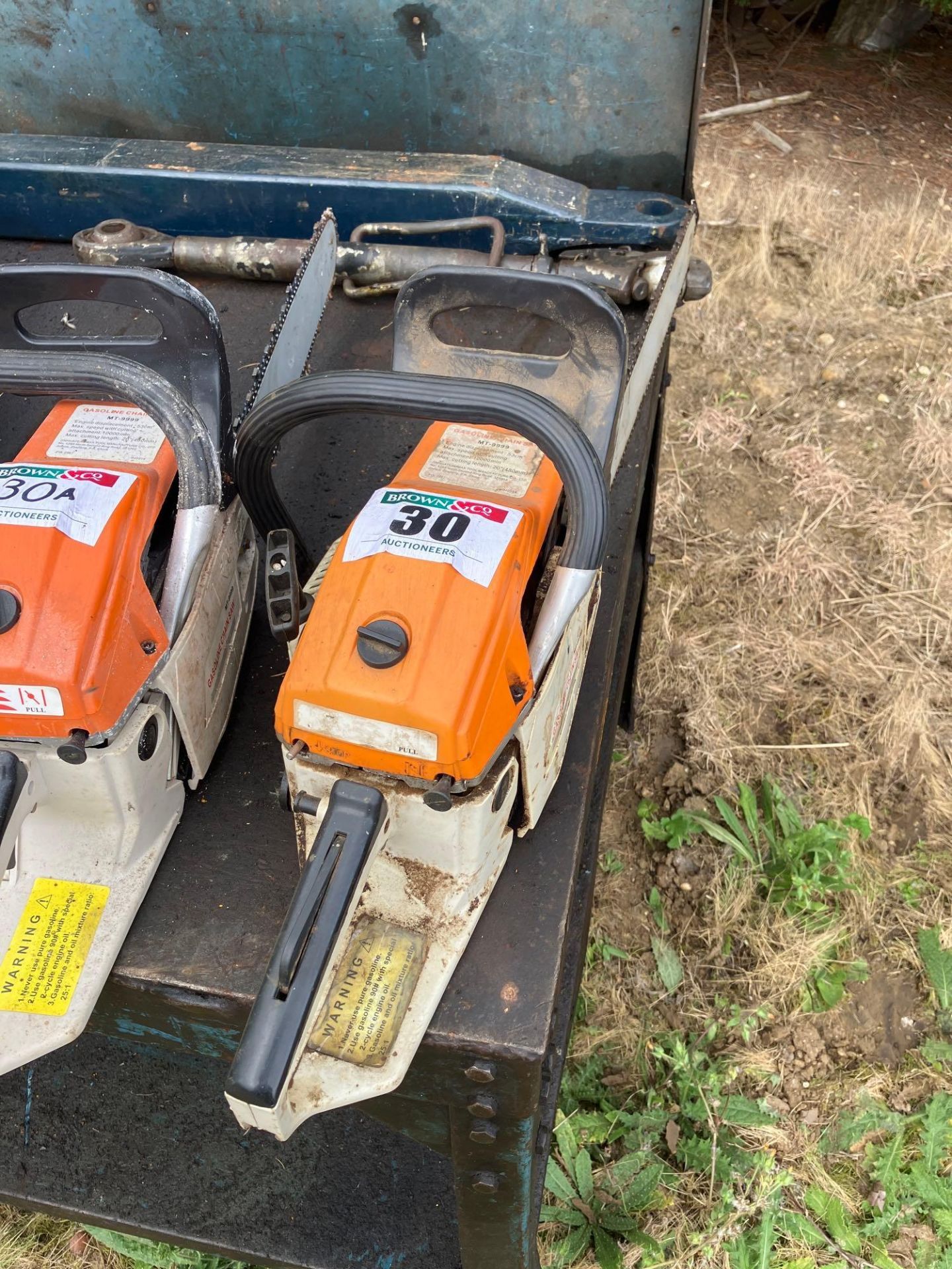 Chainsaw, petrol. Spares or repairs