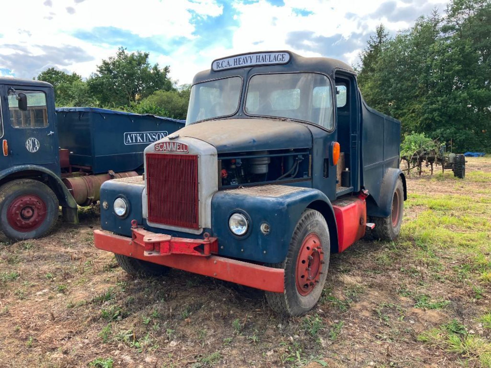 Scammell Highwayman heavy haulage lorry with Gardner engine on 10.0R20 front and 11.0R20 rear wheels - Image 5 of 13