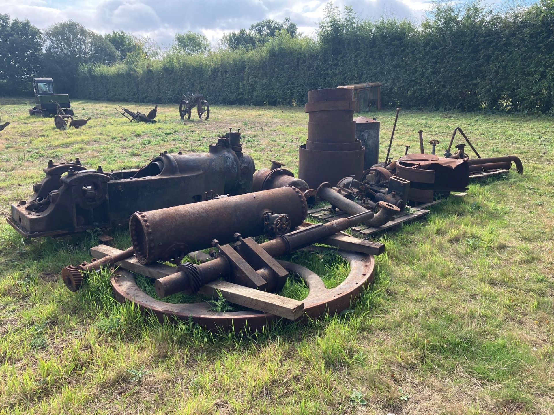 Crossley O120 45/51hp stationary engine. Serial No: 99197. NB: Assembly and start instructions in of - Image 6 of 9