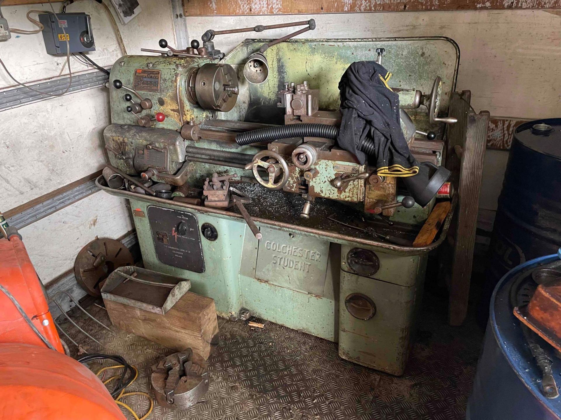 Colchester Student 6 workshop lathe, 3ph. Sold in situ, buyer to remove
