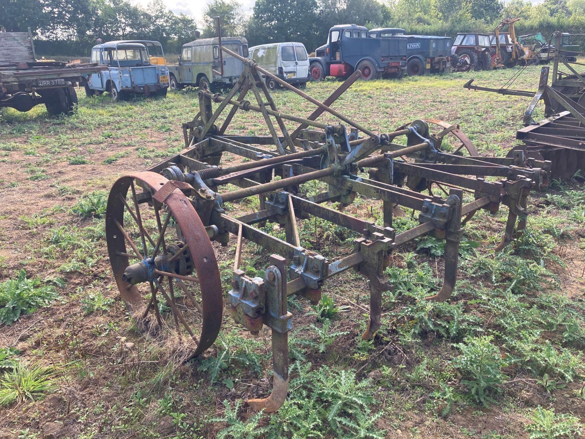 Ransomes C13C 8ft fixed tine trailed cultivator - Image 5 of 6