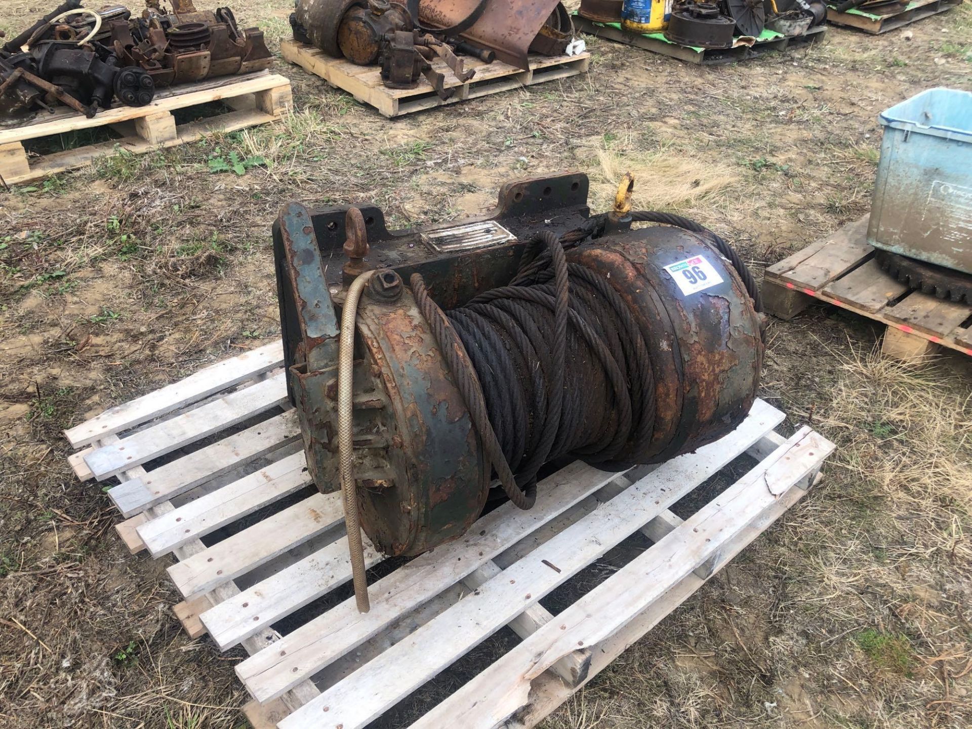 Boughton cable operated PTO driven winch