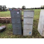 2No filing cabinets