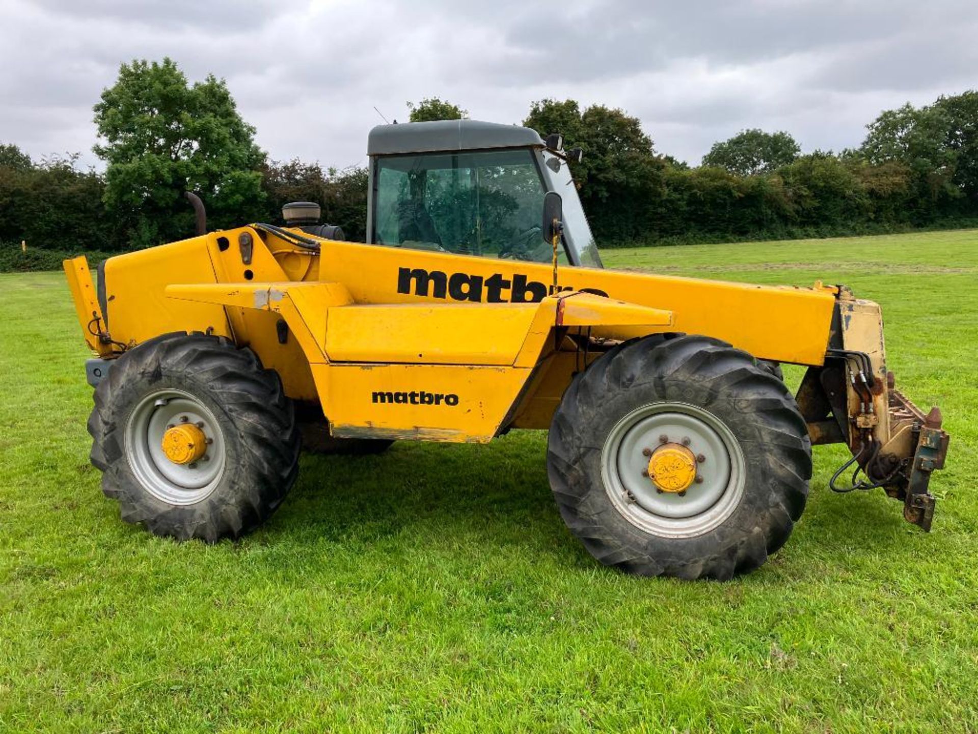 1997 Matbro TS280 materials handler with pin and cone headstock on 155/80-24 wheels and tyres c/w pa - Image 18 of 21