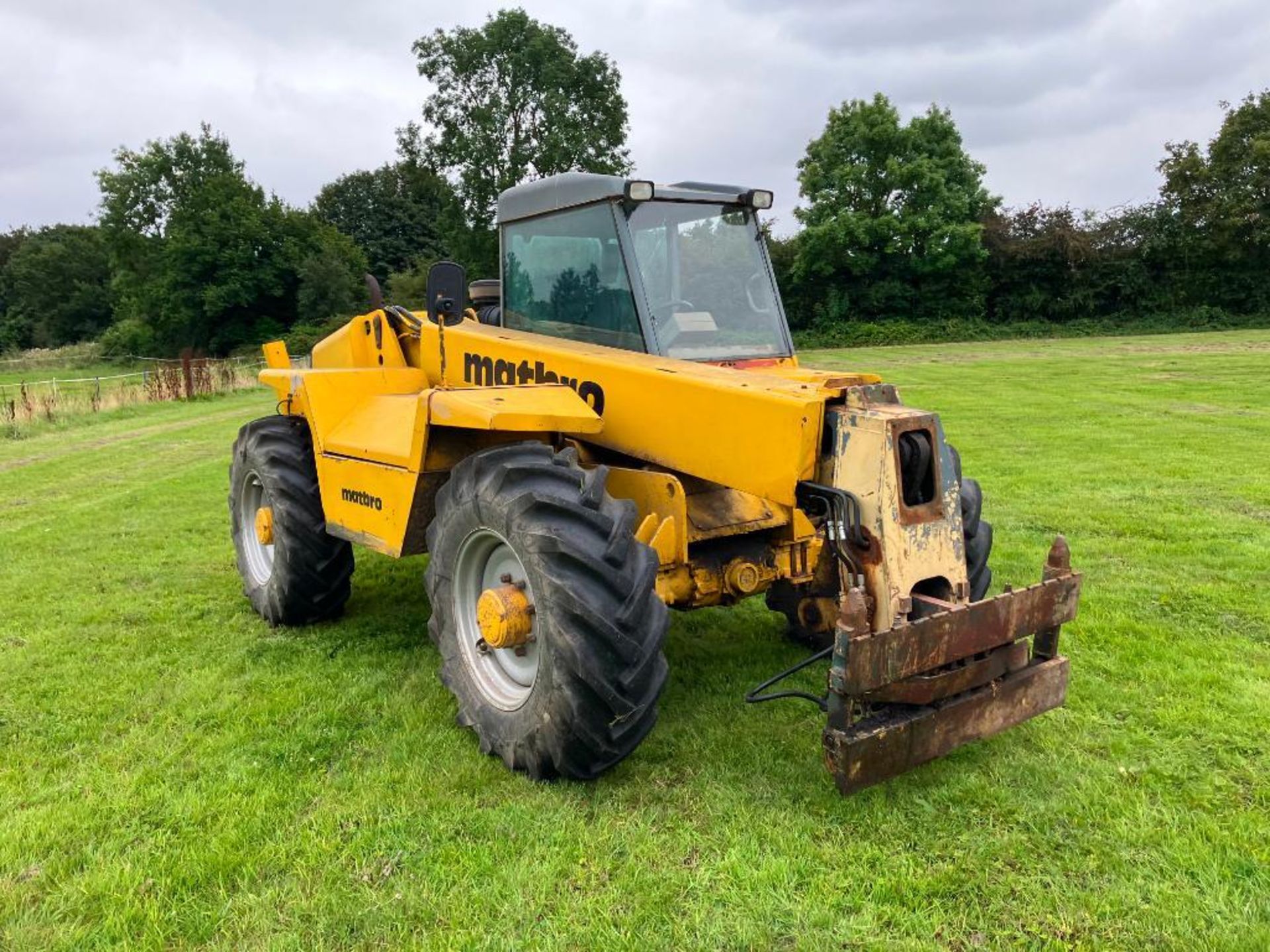 1997 Matbro TS280 materials handler with pin and cone headstock on 155/80-24 wheels and tyres c/w pa - Image 21 of 21