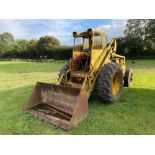 Bolinder-Munktell loading shovel rear wheel steer 2wd on 16.9/14-30 front and 9.00-20 rear wheels an