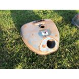 Fordson Major fuel tank