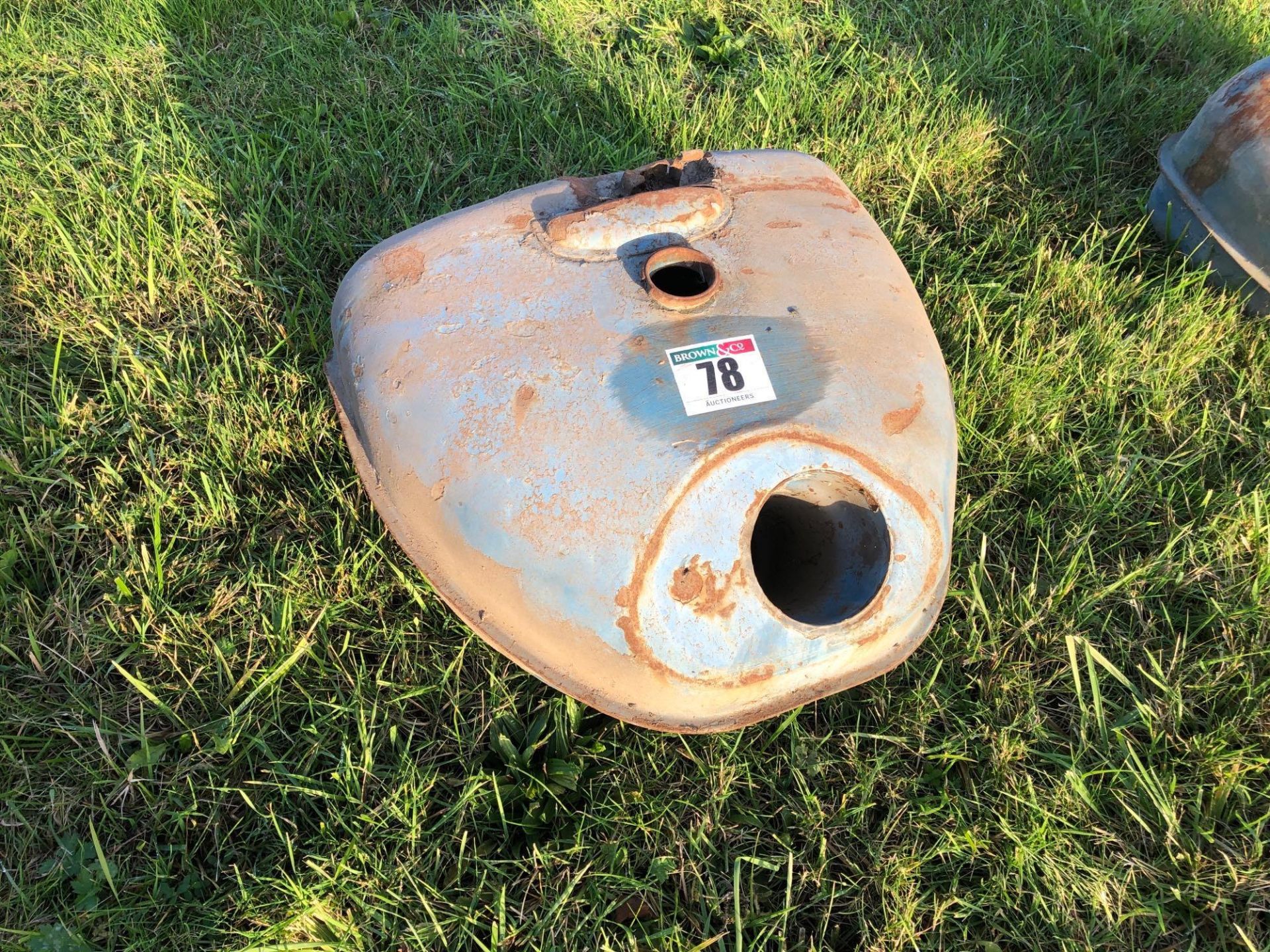 Fordson Major fuel tank