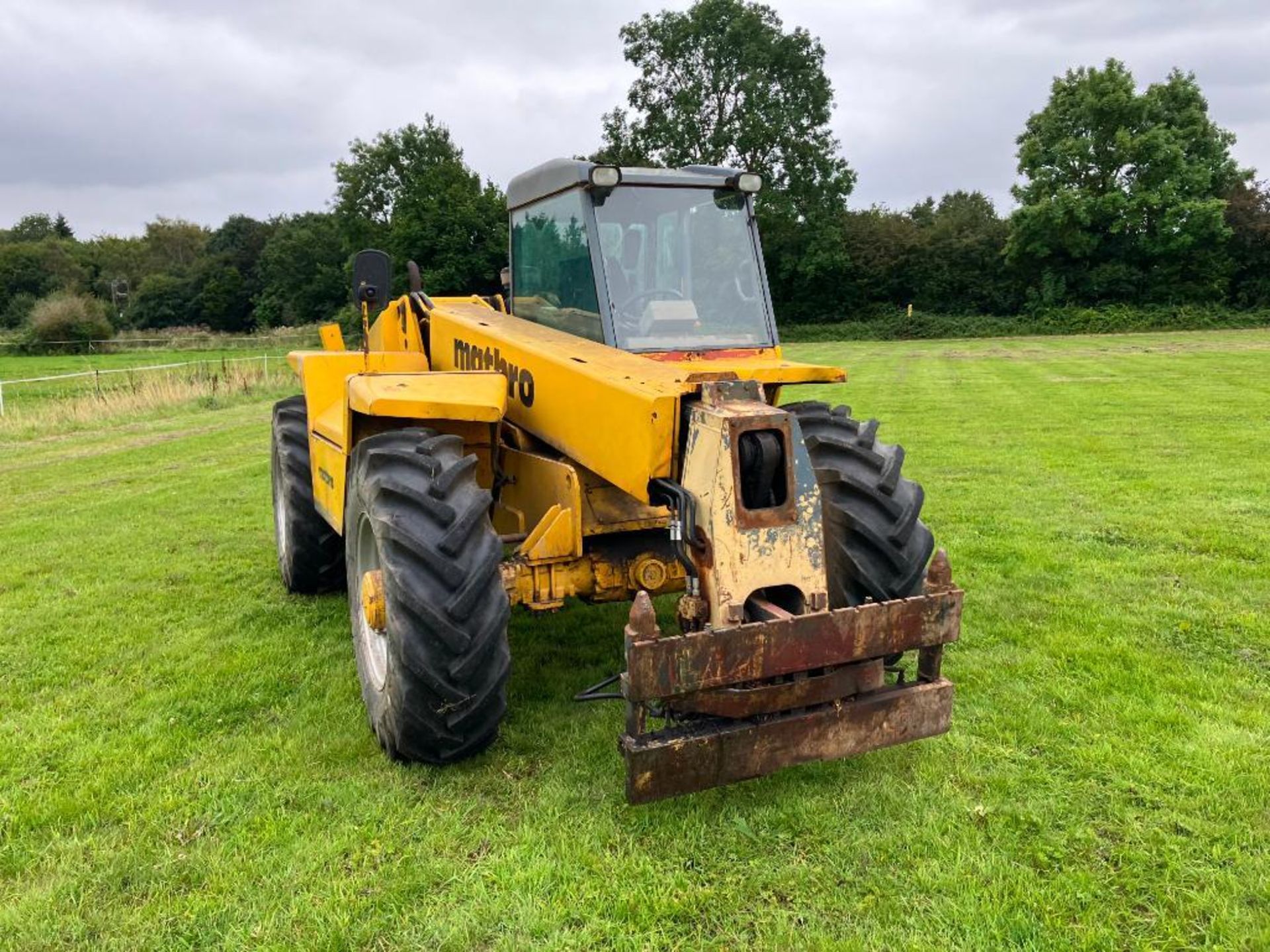 1997 Matbro TS280 materials handler with pin and cone headstock on 155/80-24 wheels and tyres c/w pa - Image 6 of 21