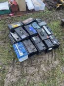 Quantity vehicle batteries