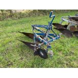 Ransomes S54A 2 furrow conventional plough, linkage mounted