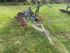 Ransomes 3 furrow conventional trailed plough