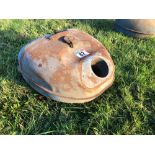 Fordson Major fuel tank