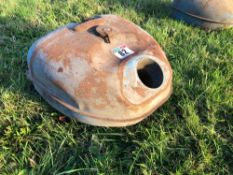 Fordson Major fuel tank