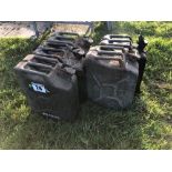 Quantity Jerry cans