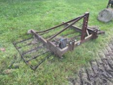 Track levelling frame 8ft, linkage mounted