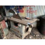 Metalclad Saw bench,  Please note - this is sold in situ, buyer to remove and disconnect at their ow