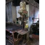 Pillar drill Please note - this is sold in situ, buyer to remove and disconnect at their own risk