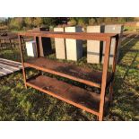 Workshop shelves