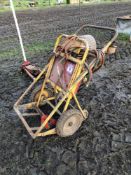 Oxyacetylene trolley, torch and gauge